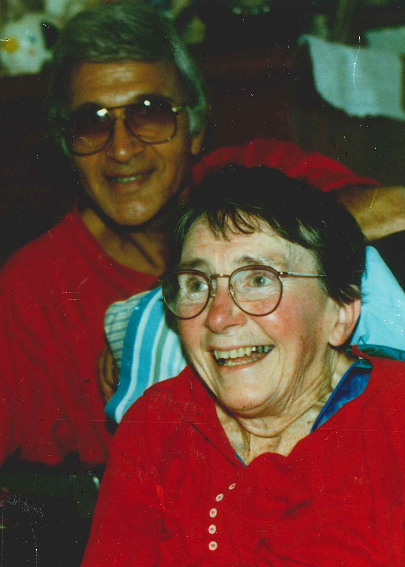 Neag School Professor Emeritus Vincent Rogers, pictured here with his late wife, Chris.